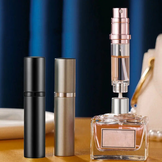 5ml Mini Bottom Filling Perfume Spray Dispenser Bottles Cosmetic Refillable Spray Atomizer Portable Liquid Container Bottle